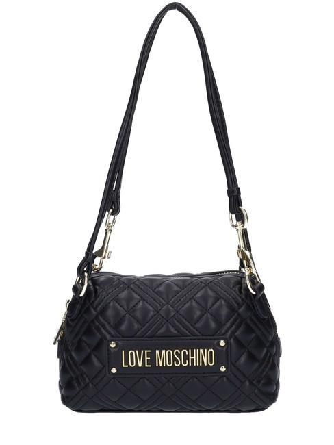 LOVE MOSCHINO QUILTED Micro geanta de umar negru - Genți femei