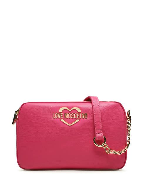 LOVE MOSCHINO HOLLIES Mini geanta de umar fucsie - Genți femei