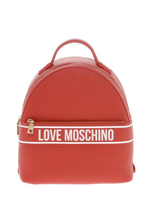 LOVE MOSCHINO PRINT BAG Rucsac roșu - Genți femei