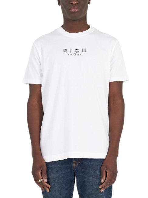 JOHN RICHMOND AILKIR Tricou din bumbac whitea - tricou