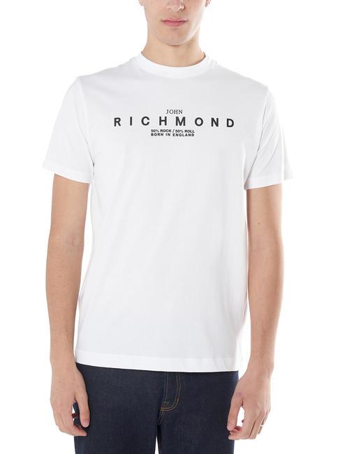JOHN RICHMOND KAMADA Tricou din bumbac whitea - tricou