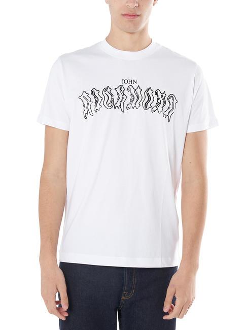 JOHN RICHMOND DIEGOLUIS Tricou din bumbac whitex - tricou