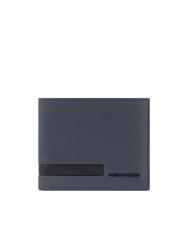 PIQUADRO PAUL Portofel de piele negru - Portofele bărbați - 1