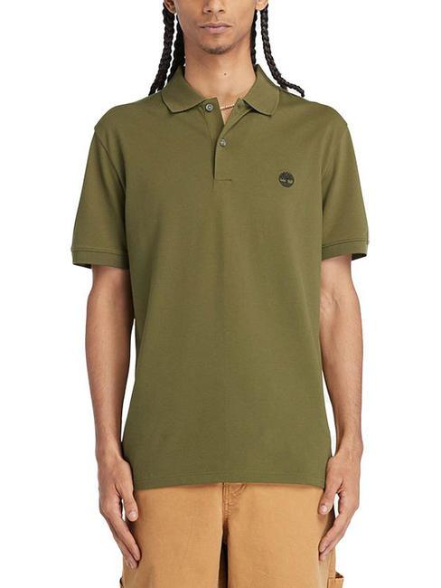 TIMBERLAND MERRYMEETING RIVER Tricou polo din bumbac stretch sphagnum - maiou Polo