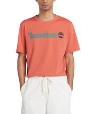 TIMBERLAND KENNEBEC RIVER LINEAR LOGO Tricou din bumbac ars siena-app - tricou - 1