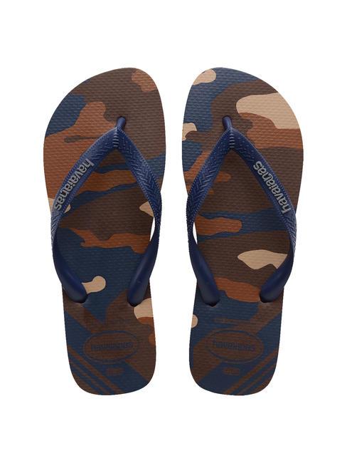 HAVAIANAS Haltere TOP CAMU Darkbro - Pantofi unisex