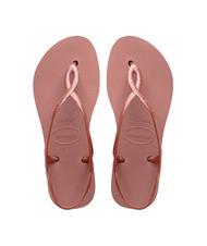 HAVAIANAS LUNA FLATFORM Sandale flip-flop cu formă plată CROCUS / ROSE - Pantofi femei - 1