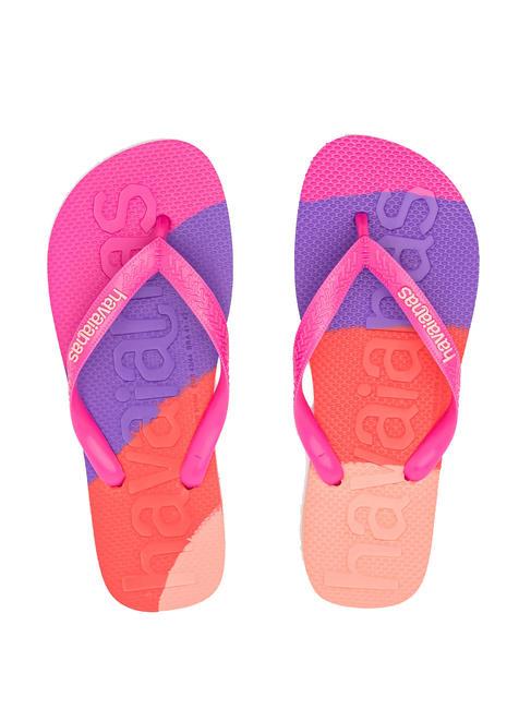HAVAIANAS TOP LOGOMANIA COLORS II Papuci flip-flop rozflux - Pantofi unisex