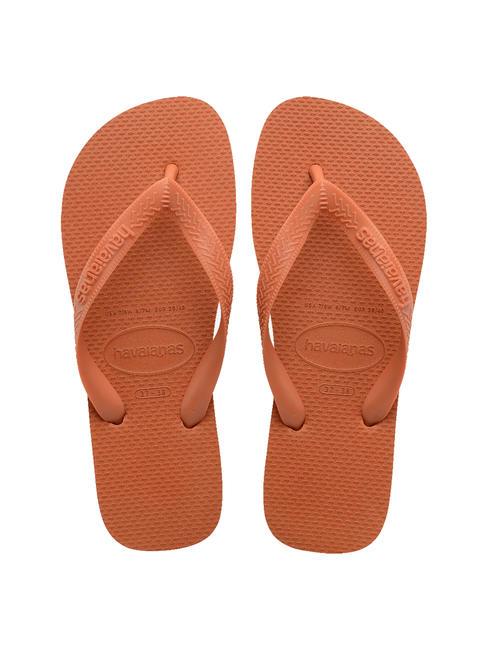 HAVAIANAS TOP SENSES Papuci flip-flop cerrado portocaliu - Pantofi unisex