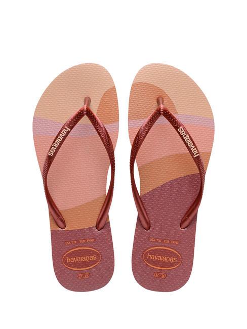 HAVAIANAS PALETTE GLOW Papuci flip-flop ballet a crescut - Pantofi femei