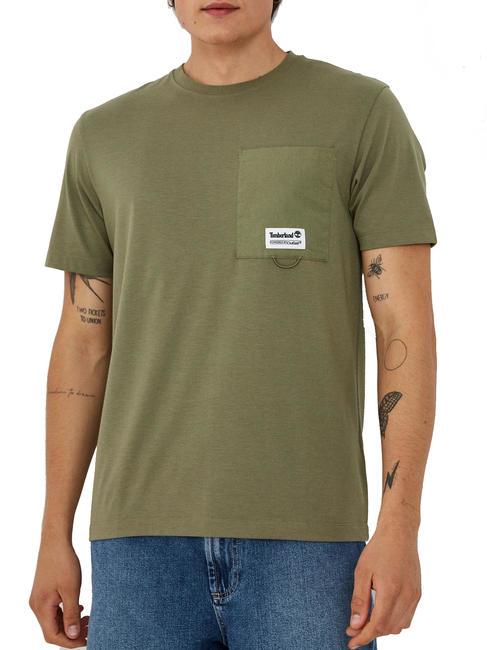 TIMBERLAND SS POCKET Tricou cu maneca scurta cassel pământ - tricou