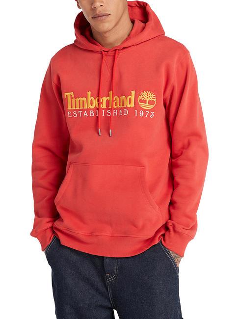 TIMBERLAND LS  Hanorac cu gluga aura portocalie wb - hanorace