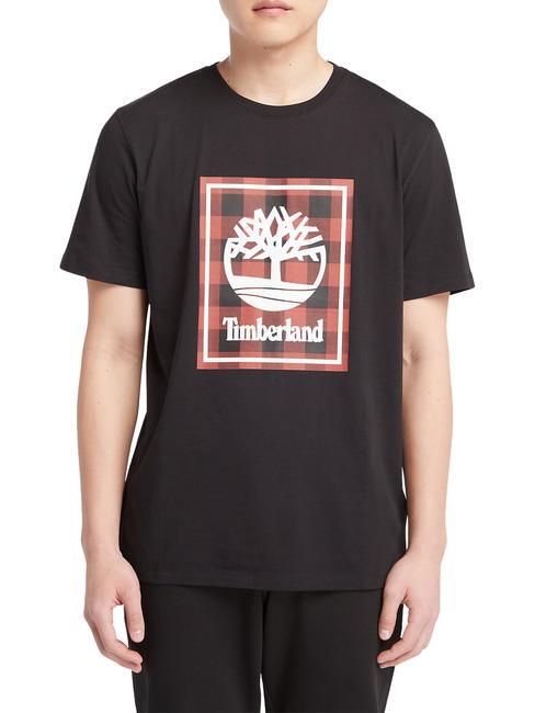TIMBERLAND BUFFALO Tricou din bumbac BLACK - tricou