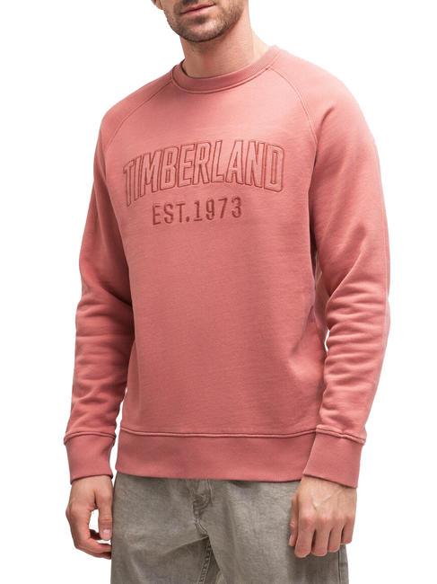 TIMBERLAND MOODRN Hanorac din bumbac mahon deschis - hanorace