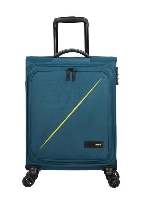 AMERICAN TOURISTER TAKE2CABIN 55cm Cărucior pentru bagaje de mână albastru port - Bagaje de mână