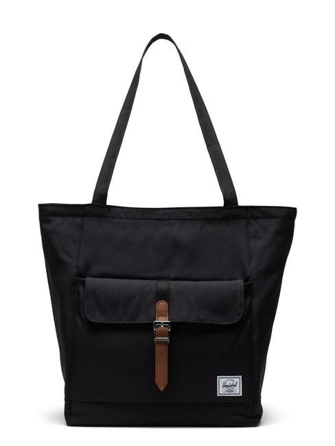 HERSCHEL RETREAT Geantă de umăr pentru laptop de 14". BLACK - Genți femei