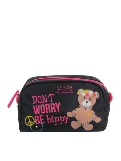 MINIPA' DON'T WORRY BE HIPPY Cutie pliculete negru - Penare și accesorii