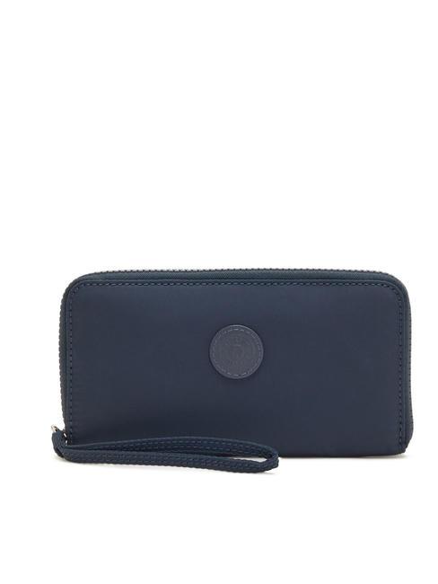 KIPLING IMALI Fermoar mare în jurul portofelului paka albastru - Genți femei