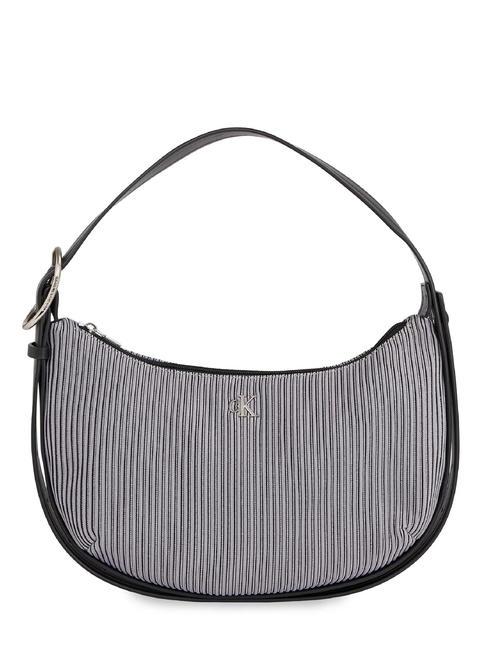 CALVIN KLEIN CRESCENT Medium Geanta de umar gri - Genți femei