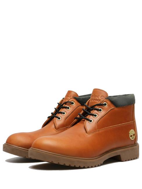 TIMBERLAND VIBRAM  Botine din piele maro mediu - Pantofi bărbați