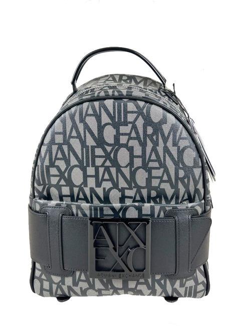 ARMANI EXCHANGE LOGO ALL OVER Rucsac bej/negru - Genți femei