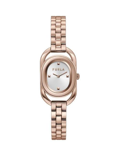 FURLA STUDS INDEX Vezi doar timpul oțel-trandafir - Ceasuri