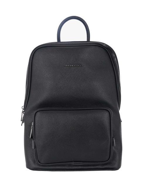 MOMO DESIGN SAFFIANO Rucsac negru - Rucsacuri pentru laptop