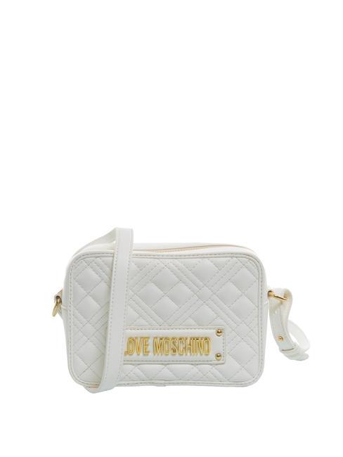 LOVE MOSCHINO QUILTED Geanta de umar pentru camera aproape alb - Genți femei