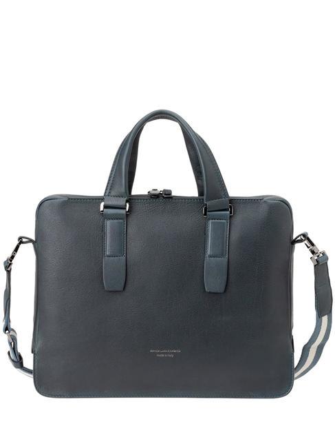 PIQUADRO PIONEER Servietă PC 14 " albastru - Serviete birou