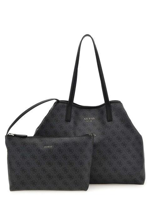 GUESS VIKKY LL  Geanta transformabila, cu geanta clutch cărbune - Genți femei