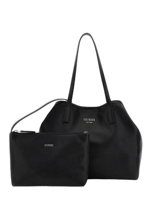 GUESS VIKKY LL  Geanta tote 2 in 1 BLACK - Genți femei