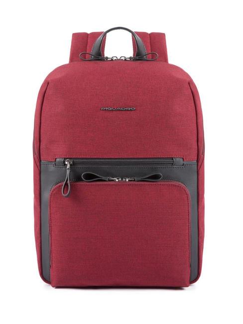 PIQUADRO Rucsac TIROS, port PC 14 " RED - Rucsacuri pentru laptop