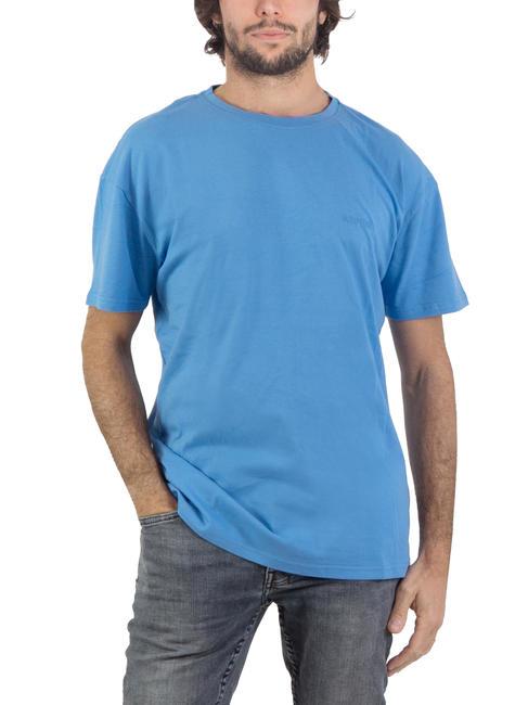 ASPESI BASIC Tricou din bumbac cu logo albastru deschis - tricou