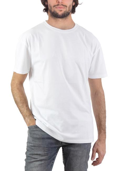 ASPESI BASIC FLOCK Tricou din bumbac cu logo alb - tricou