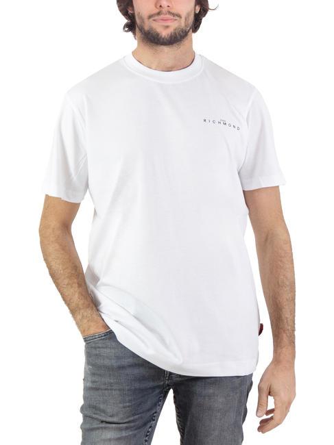 JOHN RICHMOND ACOSTA Tricou din bumbac alb negru - tricou