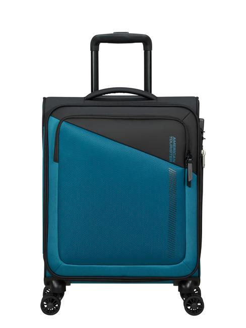 AMERICAN TOURISTER DARING DASH Cărucior pentru bagaje de mână Exp albastru negru - Bagaje de mână