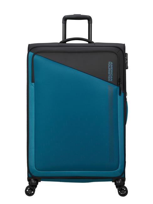 AMERICAN TOURISTER DARING DASH Cărucior mare extensibil albastru negru - Trolere semirigide