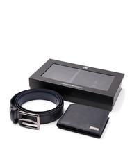 ROCCOBAROCCO GIFT BOX Curea + portofel din piele negru - Portofele bărbați - 1