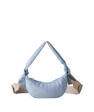 BORBONESE LOVER NYLON Geantă de umăr mică cu curea de umăr topaz/gri deschis - Genți femei - 1