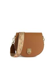 ALVIERO MARTINI PRIMA CLASSE GEO SUMMER BREEZE Geanta de umar rotunda din piele TUTUN - Genți femei - 1