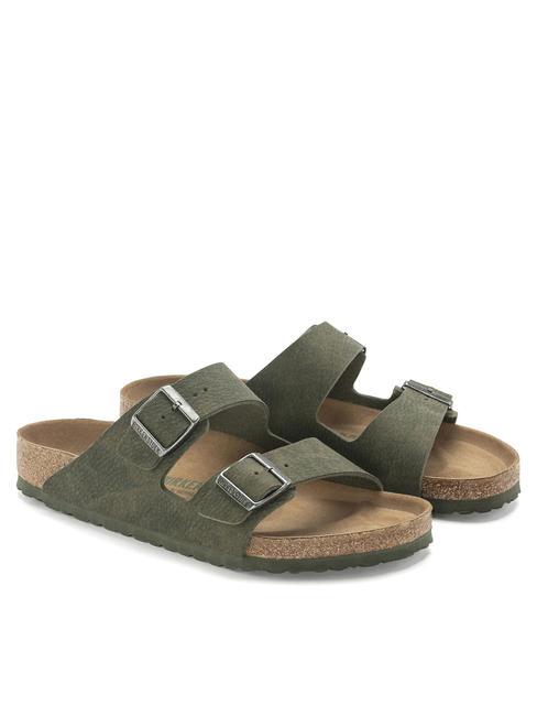 BIRKENSTOCK ARIZONA Papuc cu două benzi cimbru de praf de desert - Pantofi unisex