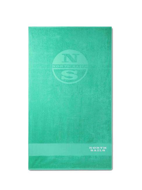 NORTH SAILS MAXI LOGO Prosop de plaja din bumbac gradina verde - Accesorii de călătorie