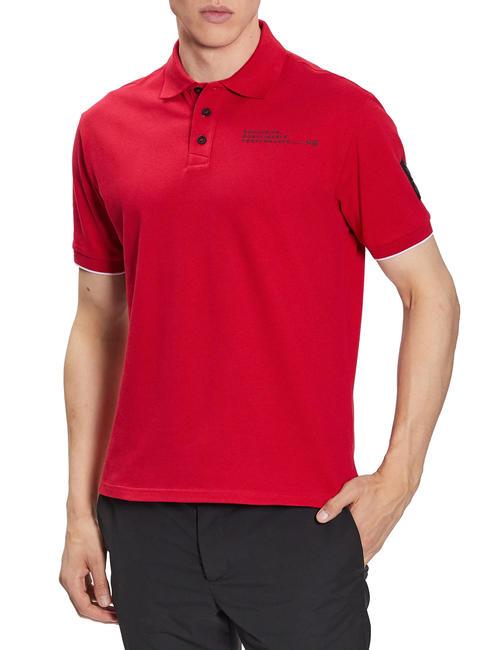 NORTH SAILS MASERATI Tricou polo cu mânecă scurtă din bumbac elastic Ardei iute - maiou Polo