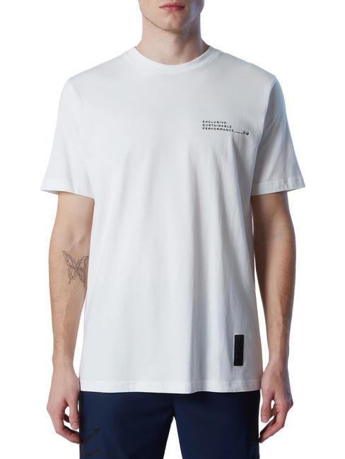 NORTH SAILS MASERATI Tricou din bumbac cu imprimeu alb - tricou