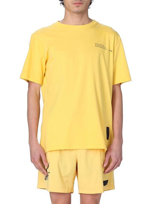 NORTH SAILS MASERATI Tricou din bumbac cu imprimeu Maserati galben - tricou