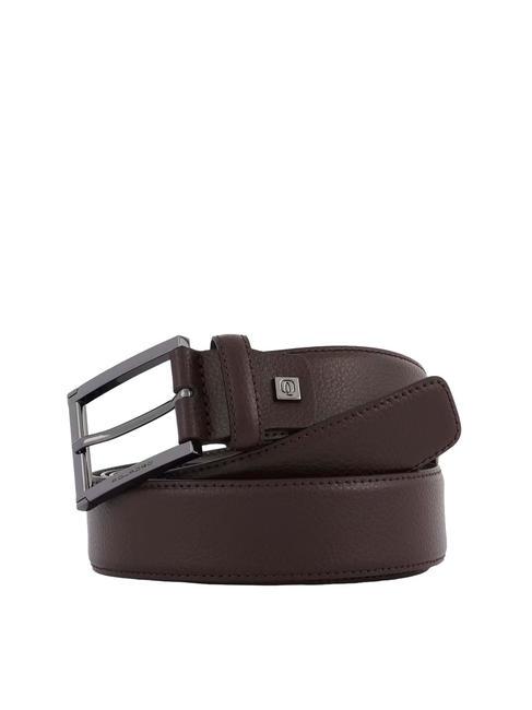 PIQUADRO MODUS RESTYLING Curea de piele BROWN - Curele