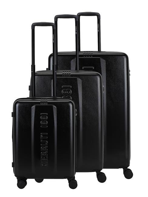 CERRUTI 1881 Set cărucior: cabina, mediu, mare extensibil negru - Set trolere