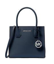 MICHAEL KORS MERCER Geanta de mana, cu bareta de umar, din piele marina - Genți femei - 1