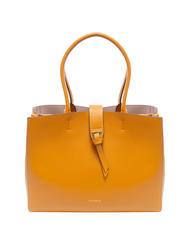 COCCINELLE ALBA Geanta de cumparaturi din piele ciocanita - Genți femei