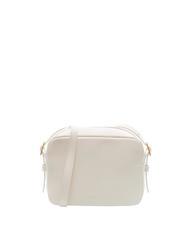 COCCINELLE CHERRY Geanta aparat foto din piele ciocanita lapte de nucă de cocos - Genți femei - 1